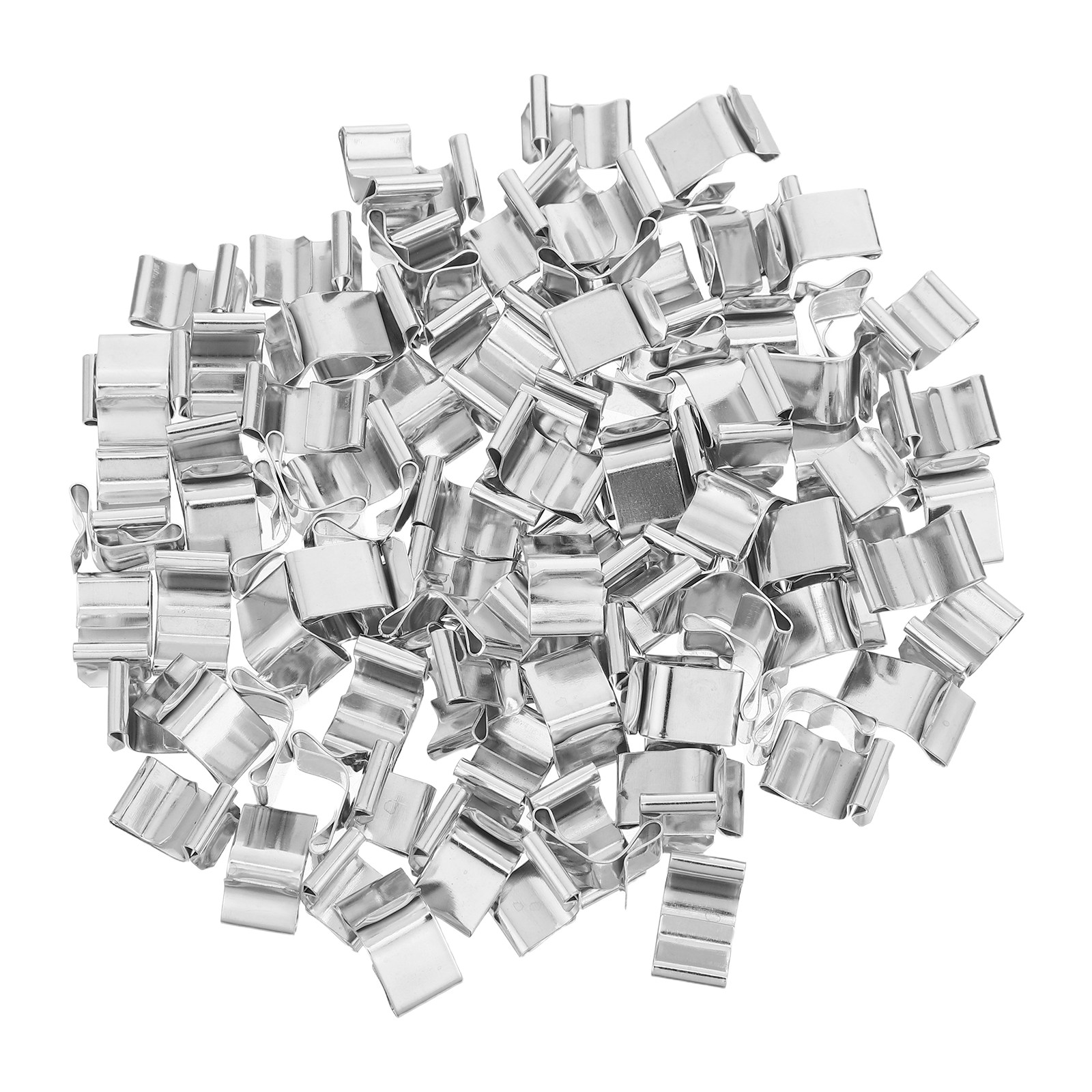 100Pcs Rustproof Metal Gutter  - Christmas Lights Outdoor 评论和价格