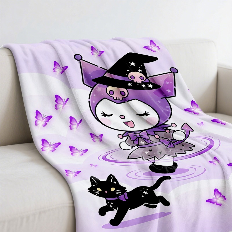 Sanrio Blanket Cozy Purple Wit - Christmas Throw Blanket 评论和价格