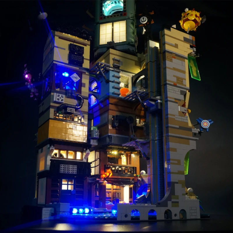 No Building Blocks Lamp Lighti - Lego Set City 评论和价格