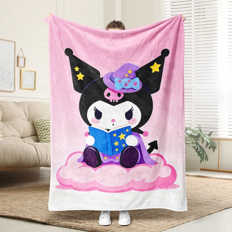 Sanrio Blanket Kuromi Witch Ma - Christmas Throw Blanket 评论和价格