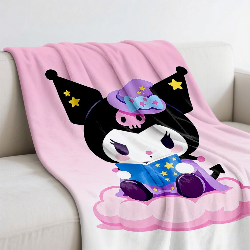 Sanrio Blanket Kuromi Witch Ma - Christmas Throw Blanket 评论和价格