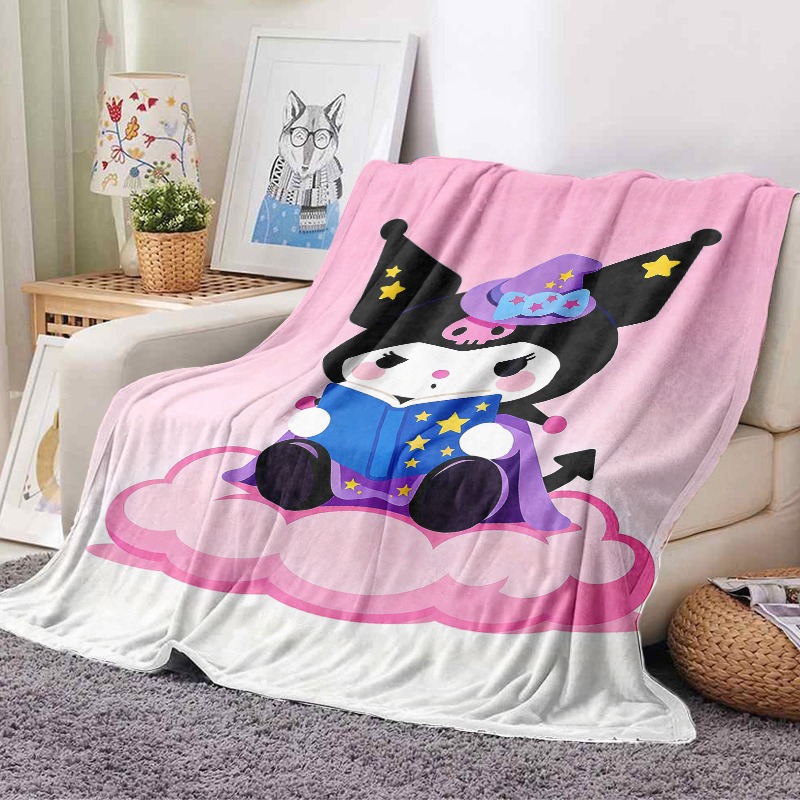 Sanrio Blanket Kuromi Witch Ma - Christmas Throw Blanket 评论和价格