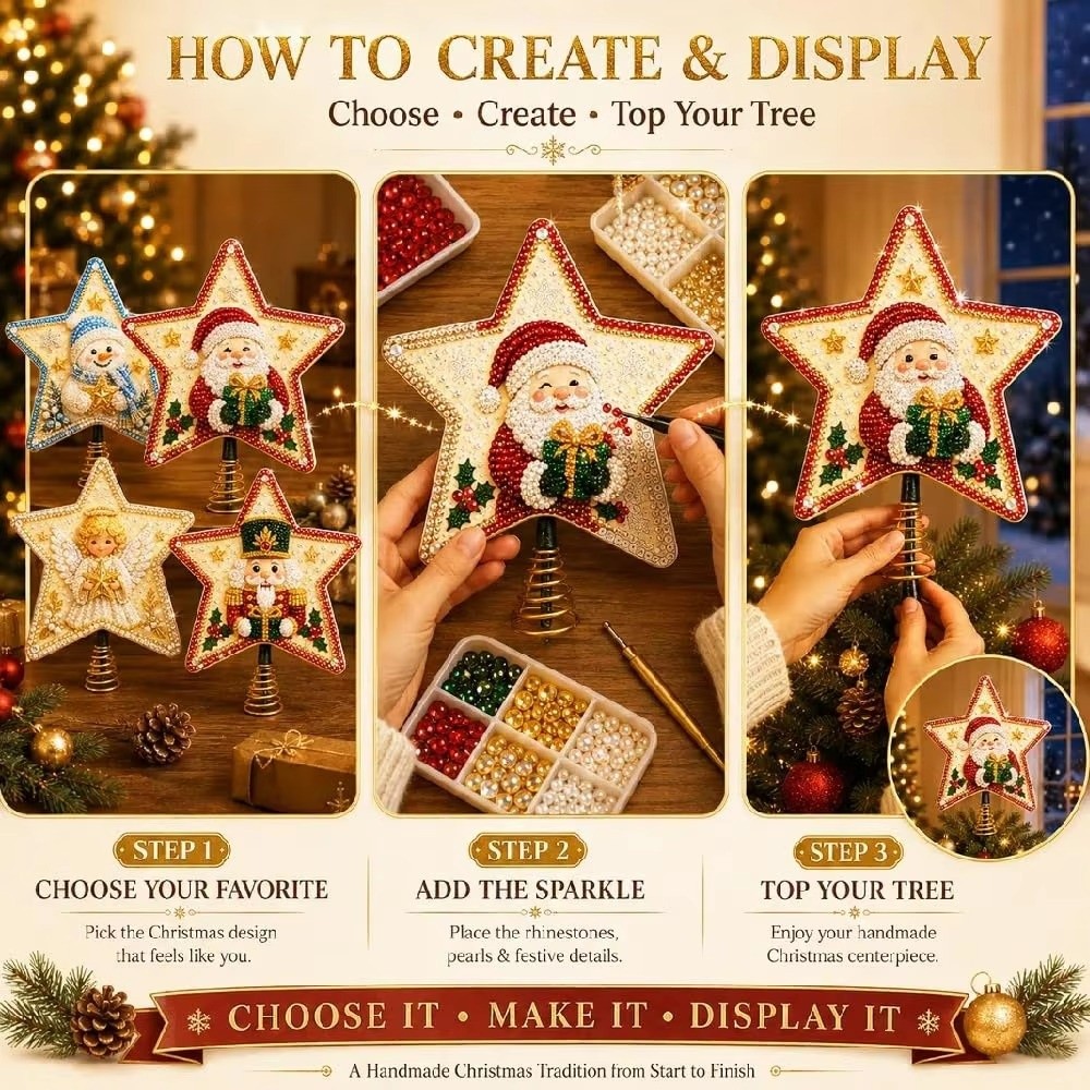 Star Shape Christmas Star Tree - Star Tree Topper 评论和价格