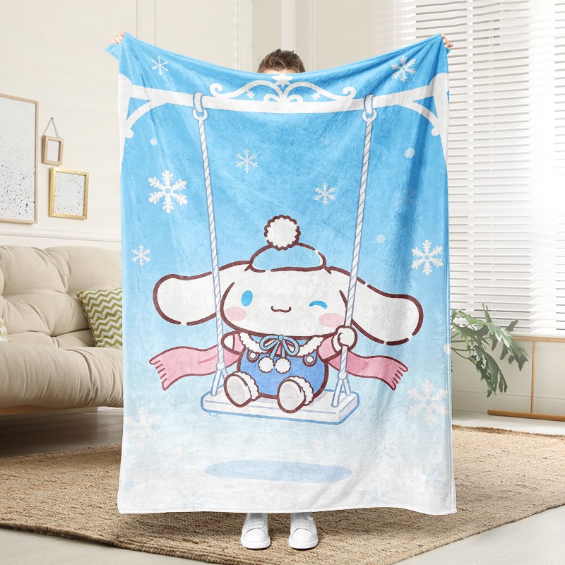 Sanrio Blanket Cinnamoroll Win - Christmas Throw Blanket 评论和价格