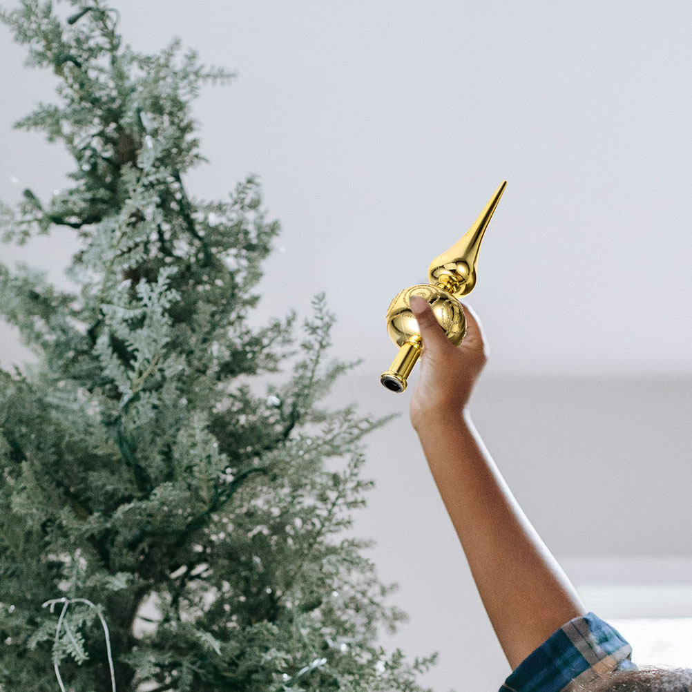 2Pcs Elegant Christmas Tree To - Star Tree Topper 评论和价格