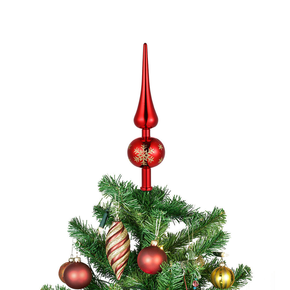2Pcs Elegant Christmas Tree To - Star Tree Topper 评论和价格
