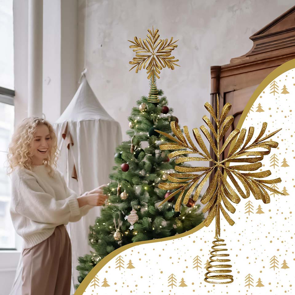 Star Christmas Tree Topper Hol - Star Tree Topper 评论和价格