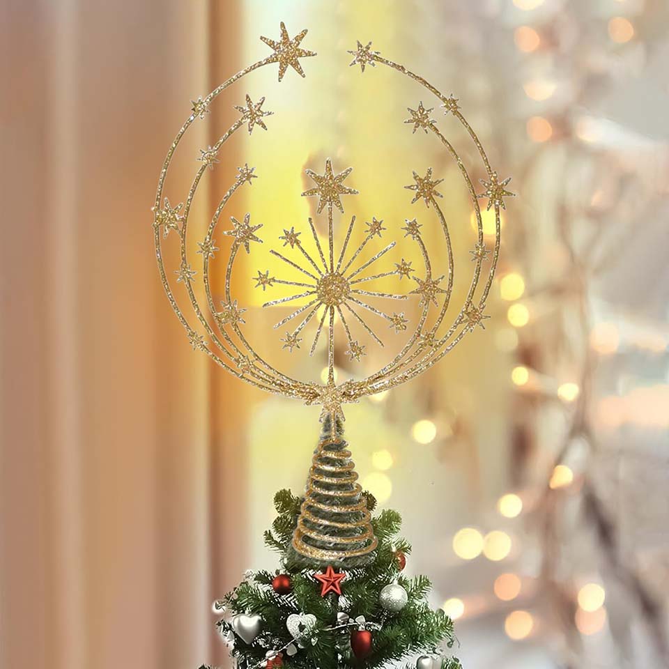 Star Christmas Tree Topper Hol - Star Tree Topper 评论和价格