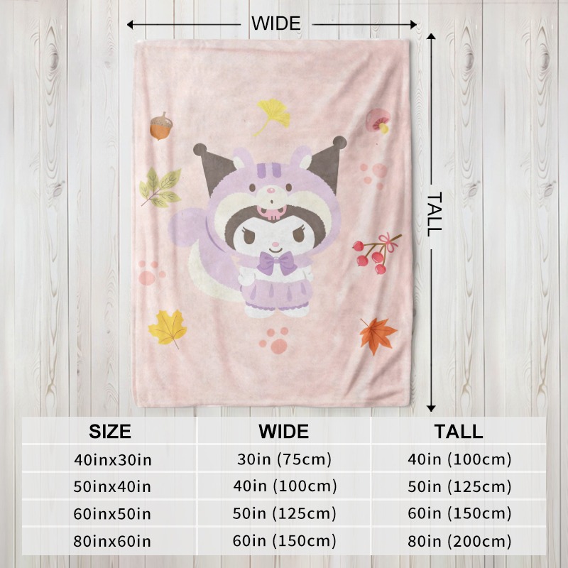 Sanrio Blanket Cozy Pink Fleec - Christmas Throw Blanket 评论和价格