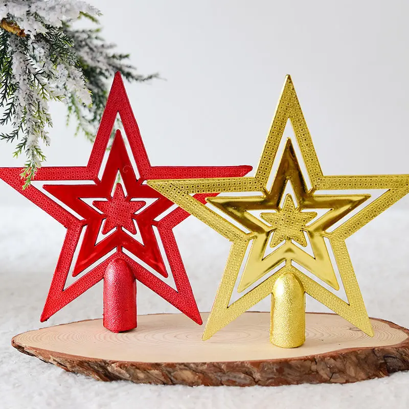 1-20PCS Five Point Star Orname - Star Tree Topper 评论和价格