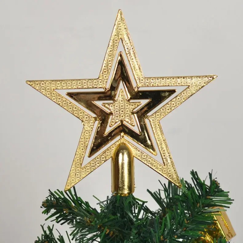 1-20PCS Five Point Star Orname - Star Tree Topper 评论和价格