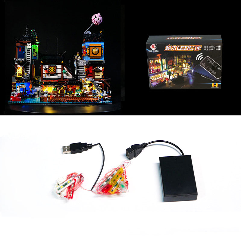 LED Light Kit For LEGO 70657 N - Lego Set City 评论和价格