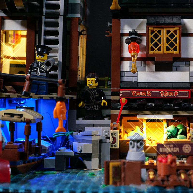 LED Light Kit For LEGO 70657 N - Lego Set City 评论和价格