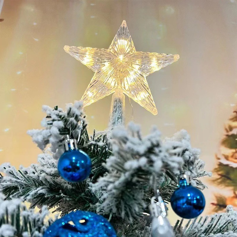 15cm Christmas Decoration Glow - Star Tree Topper 评论和价格